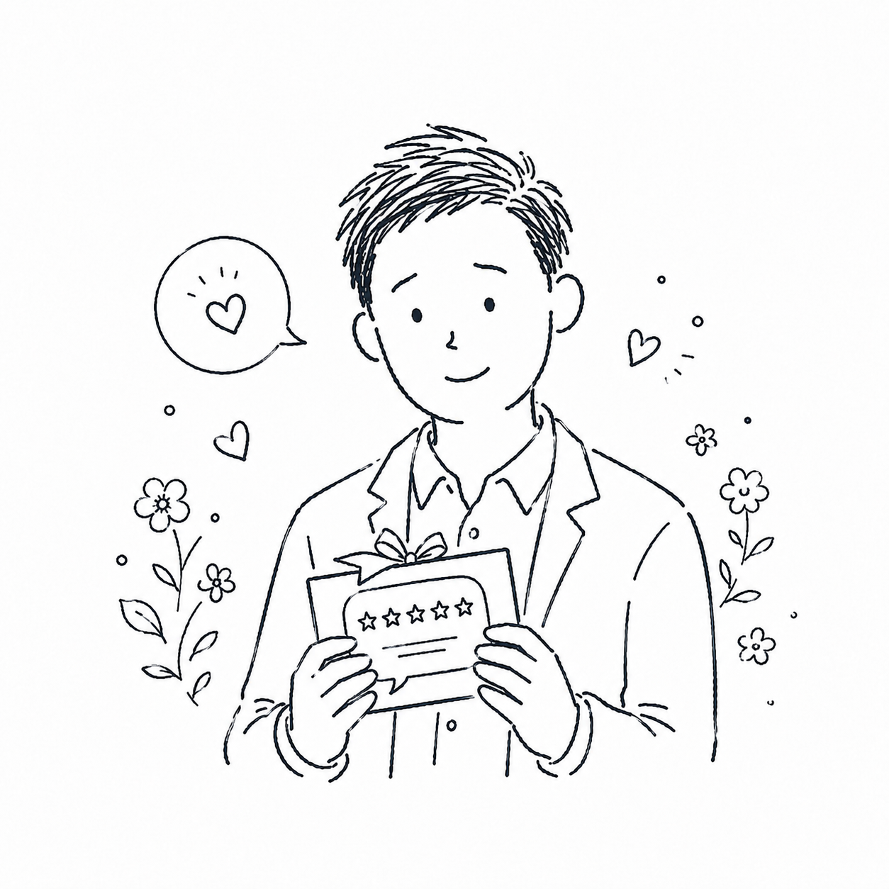 褒めてくれたお客様を、無言で帰していませんか。 の挿絵