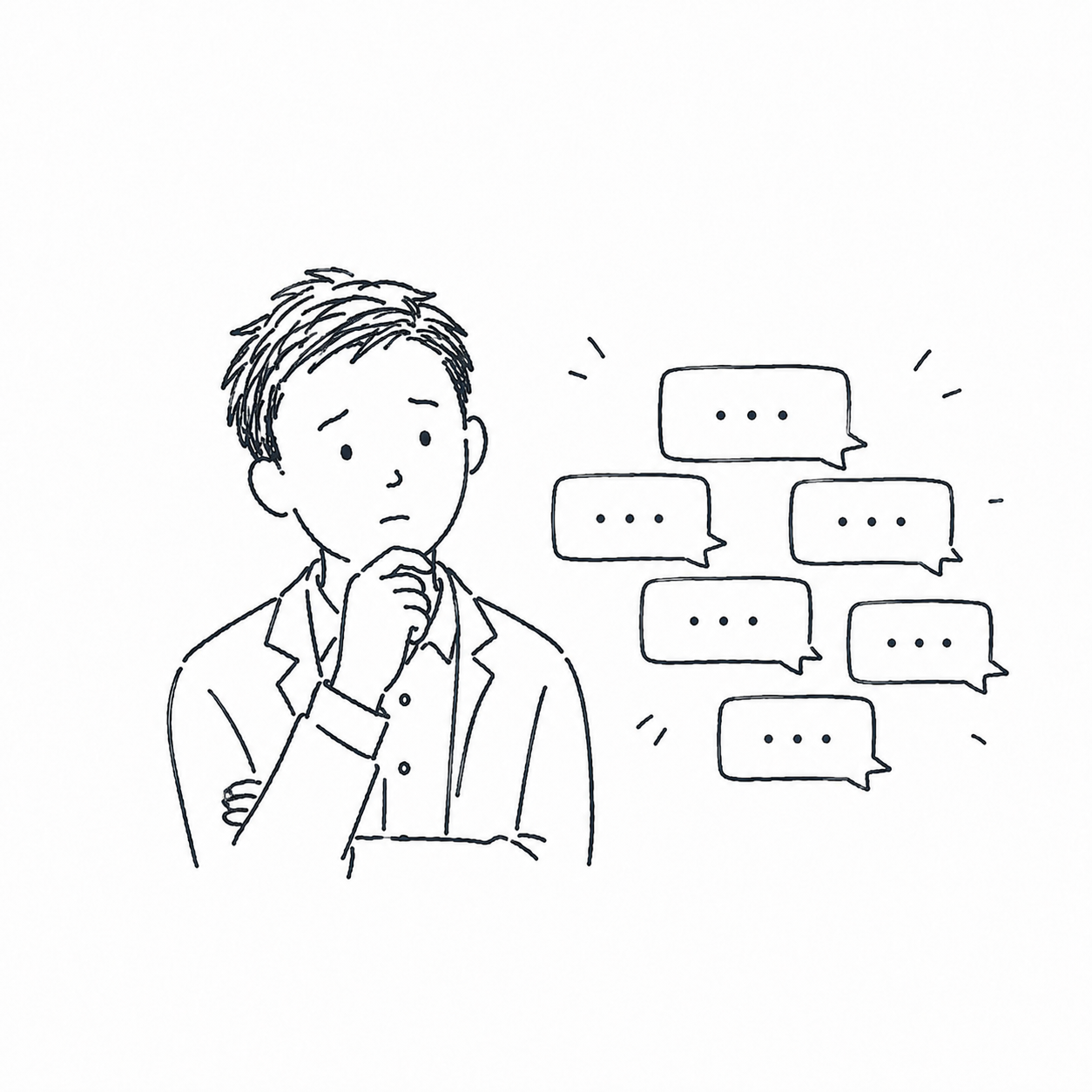 丁寧すぎるAI返信から、店の顔が消えていく。 の挿絵